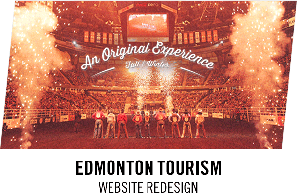 Explore Edmonton Website Redesign